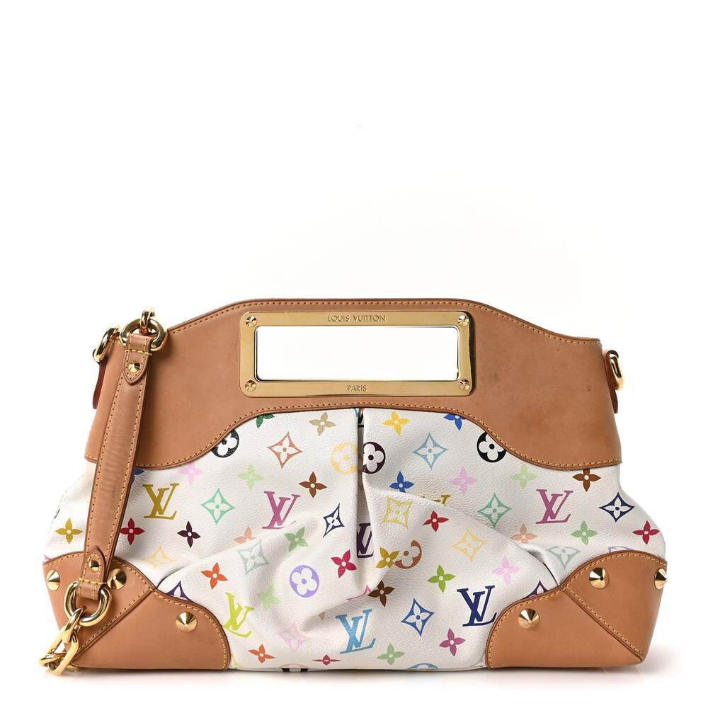 Louis Vuitton Multicolor Judy Mm White #274539L15B